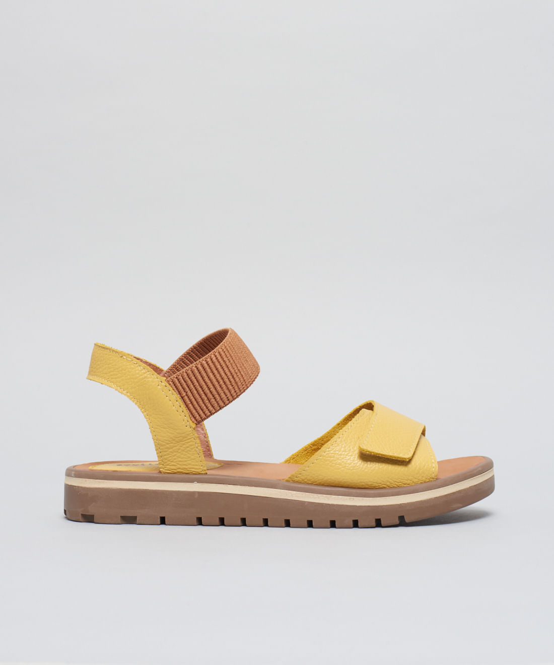 Rasteira Tratorada Laura - Camomila - Imagem 11