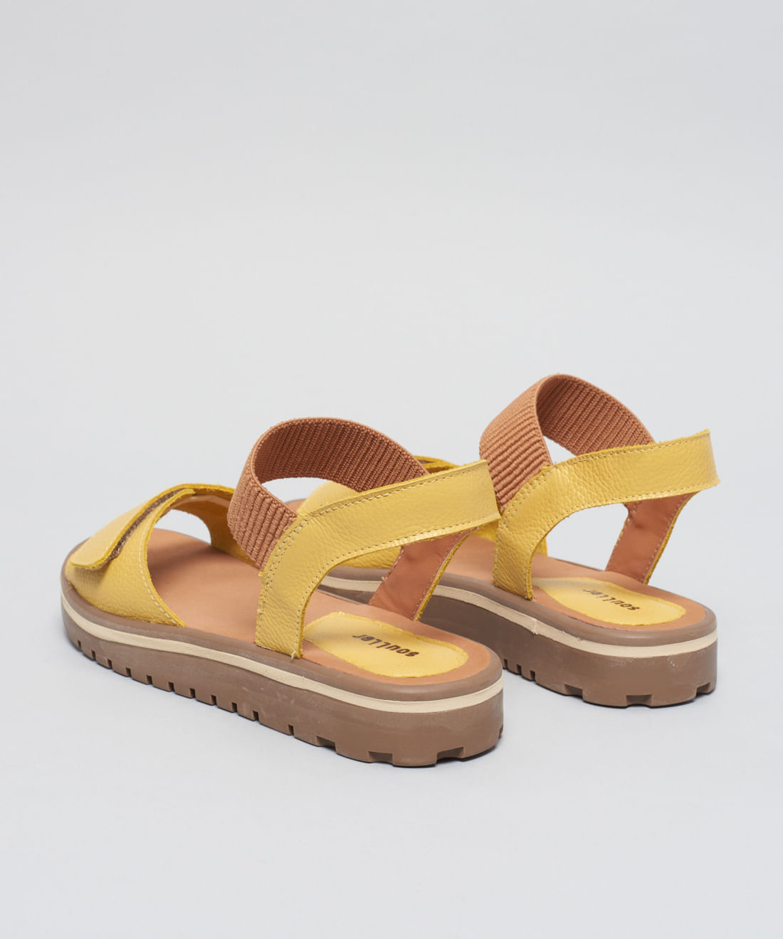 Rasteira Tratorada Laura - Camomila - Imagem 18