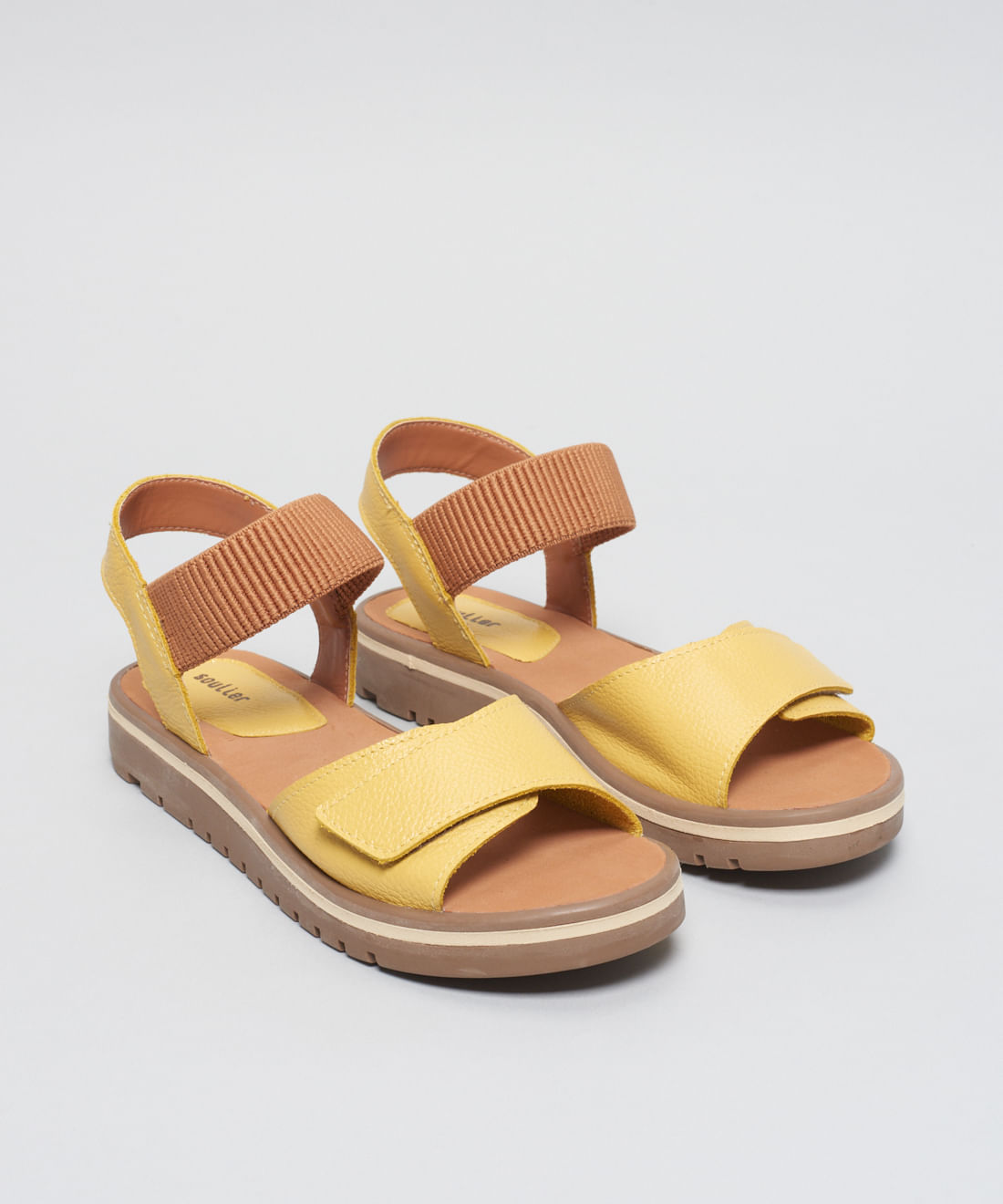 Rasteira Tratorada Laura - Camomila - Imagem 22