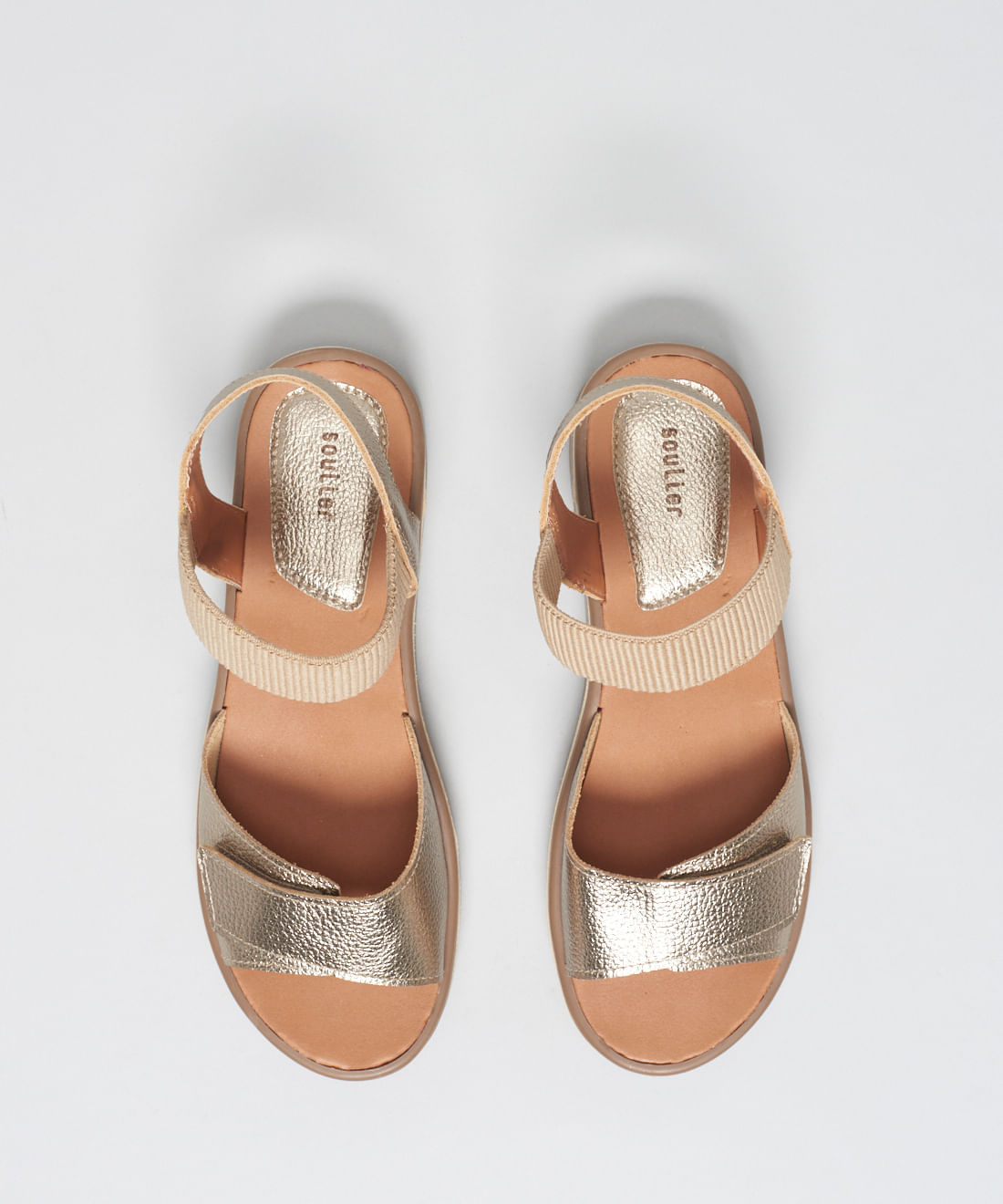 Rasteira Tratorada Laura - Prata Velho - Imagem 4