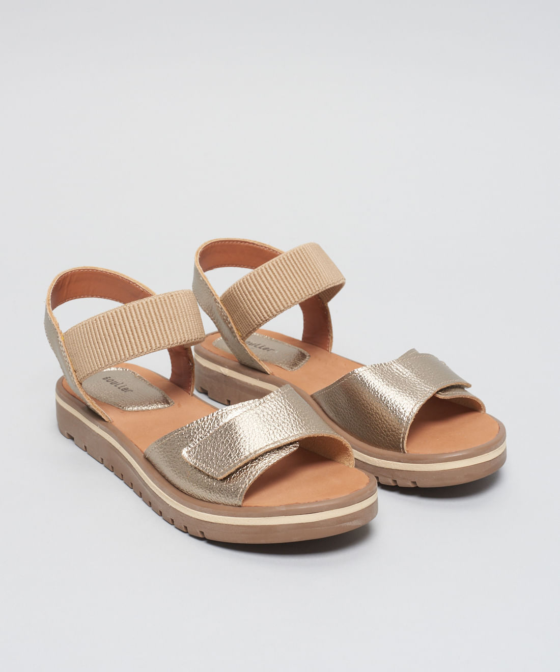 Rasteira Tratorada Laura - Prata Velho - Imagem 7