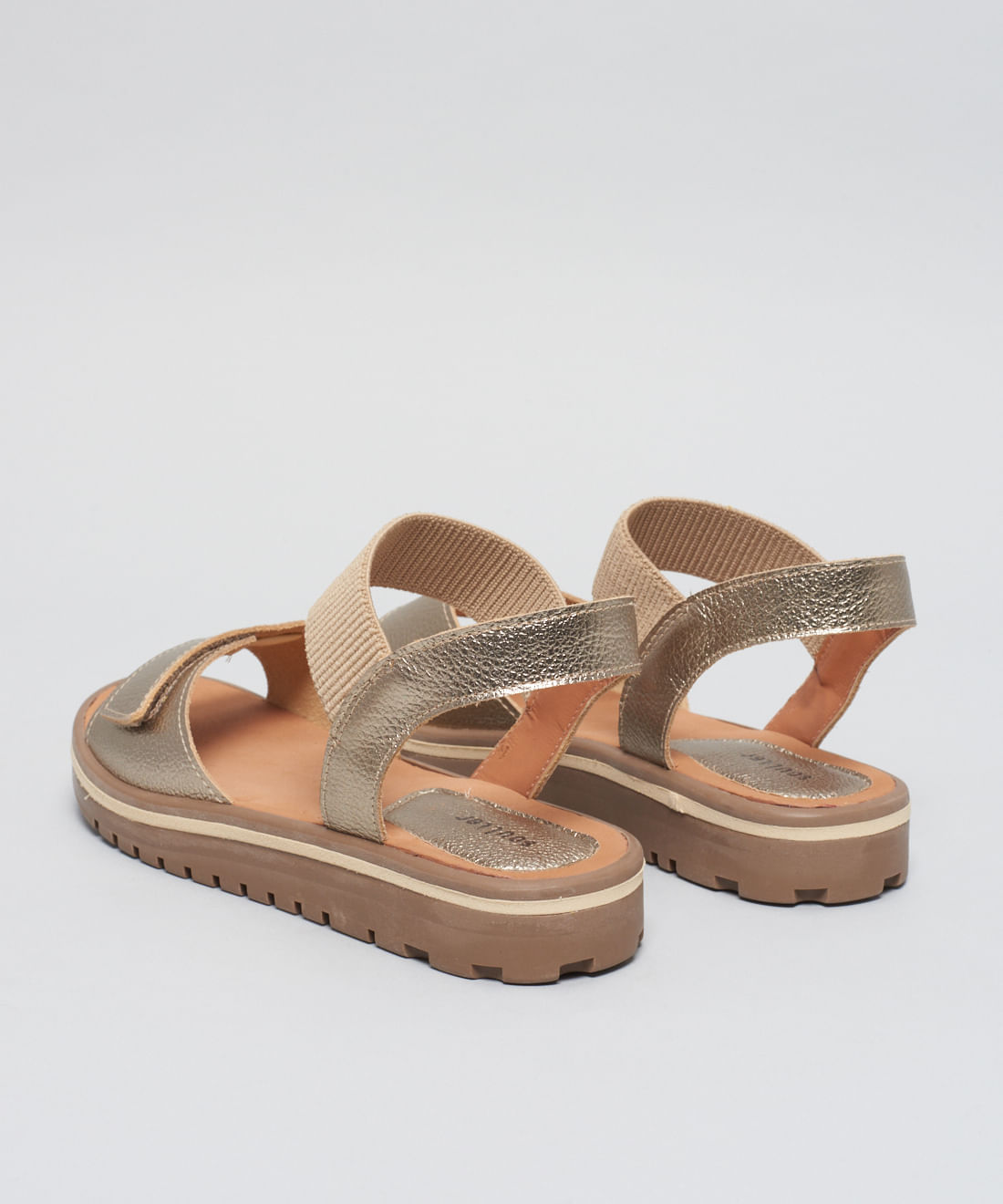 Rasteira Tratorada Laura - Prata Velho - Imagem 13