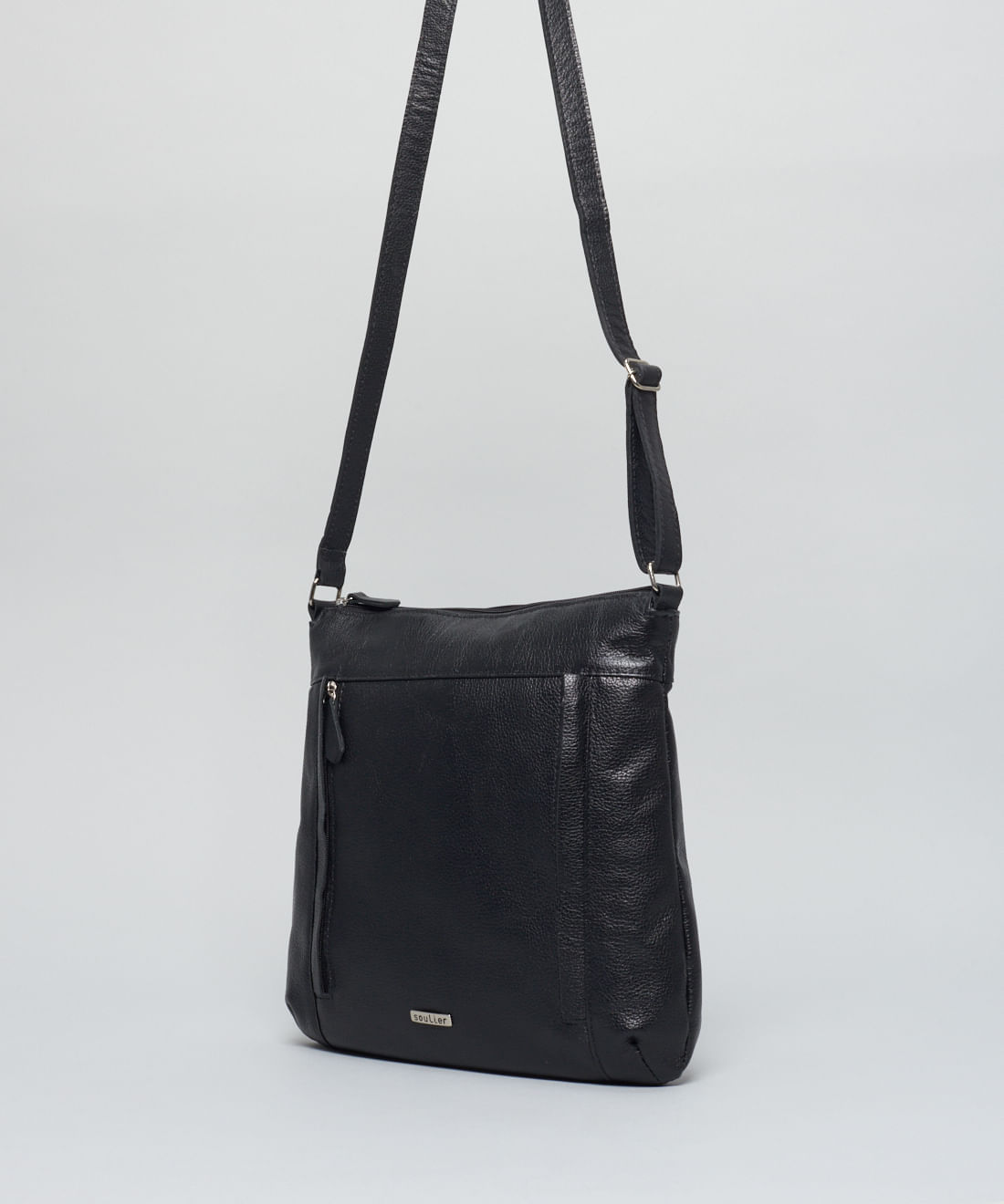 Bolsa m Couro Natalia - Preto - Imagem 2
