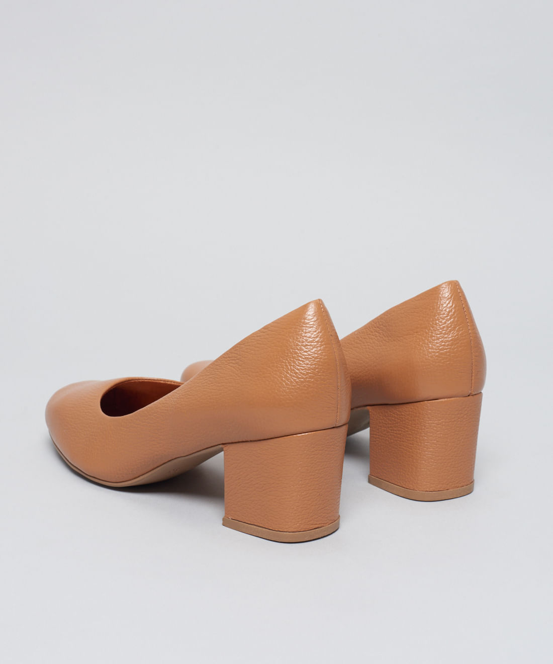 Scarpin Couro Raquel - Caramelo - Imagem 23