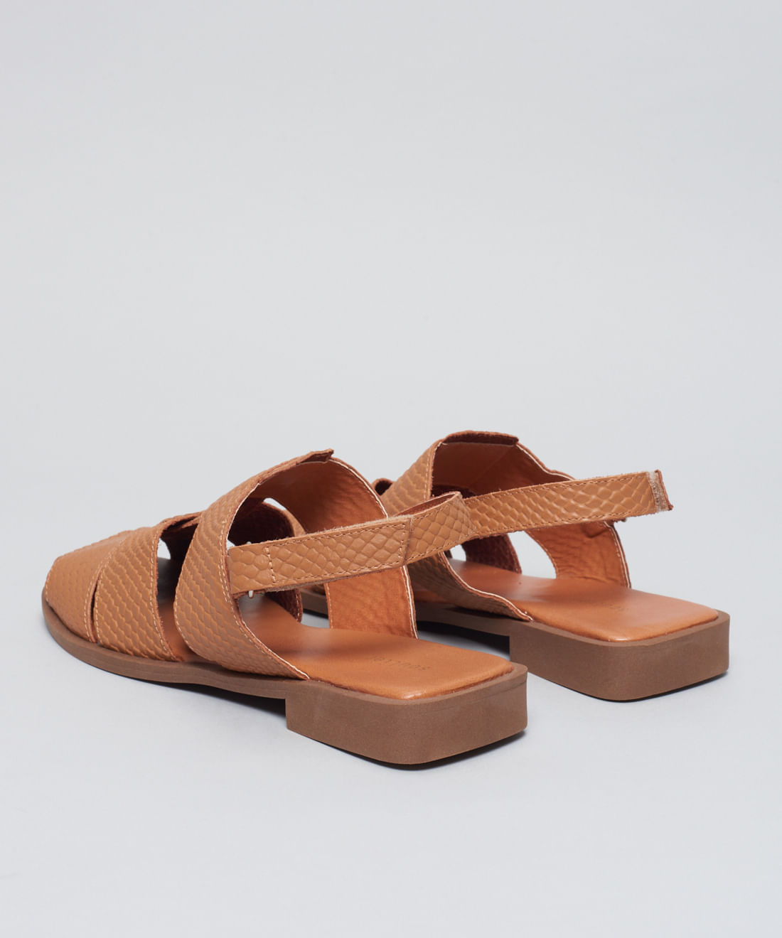 Rasteira Pescador Escama - Caramelo - Imagem 8