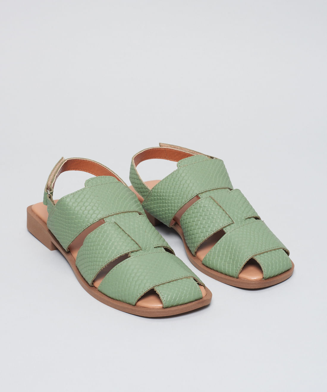 Rasteira Pescador Escama - Pistache - Imagem 17