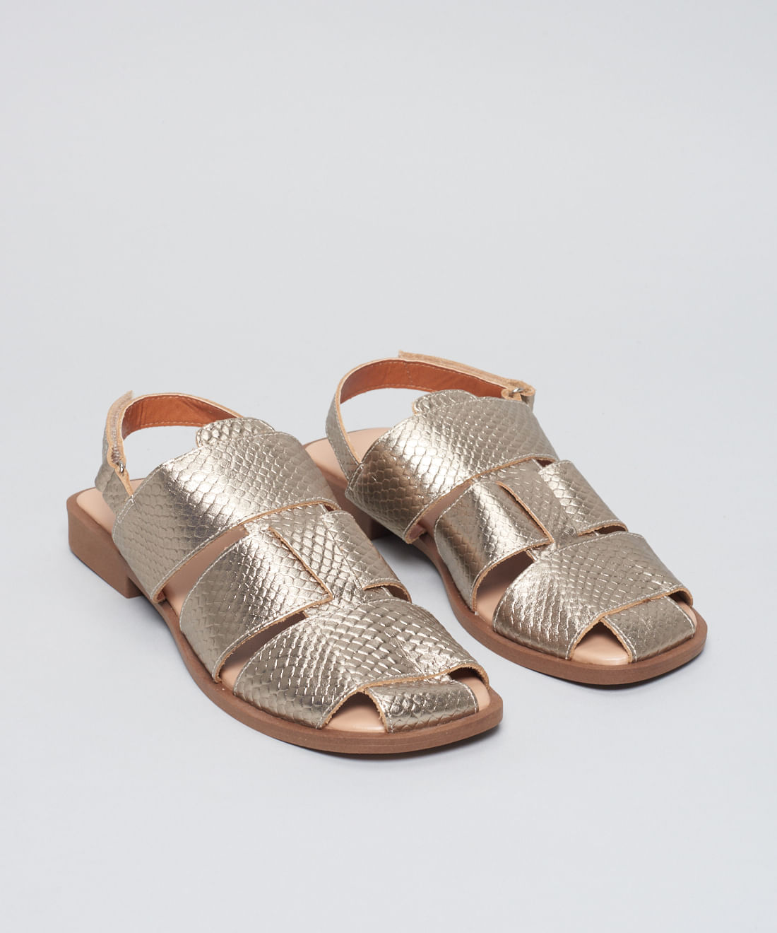 Rasteira Pescador Escama - Prata Velho - Imagem 7