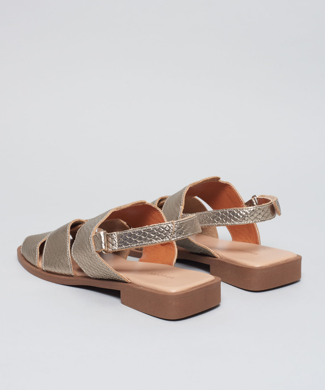 Rasteira Pescador Escama - Prata Velho - Imagem 8