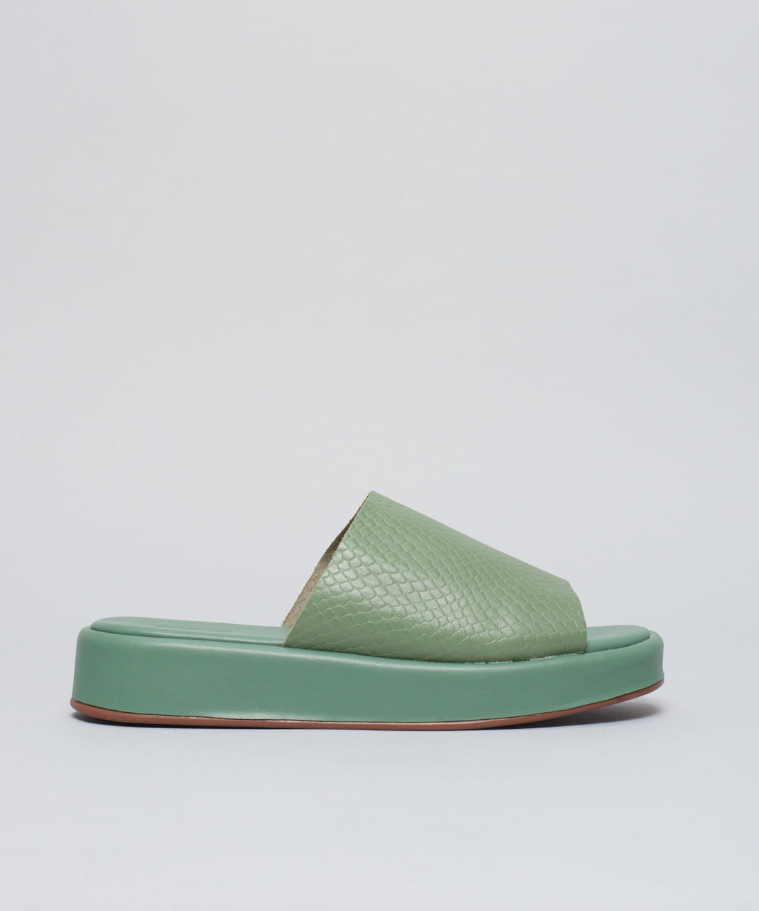 Flat Slide Escama - Pistache - Imagem 6