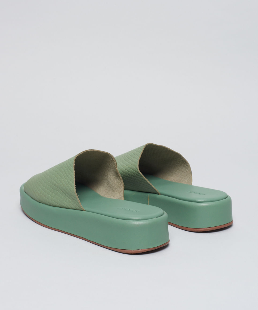 Flat Slide Escama - Pistache - Imagem 8