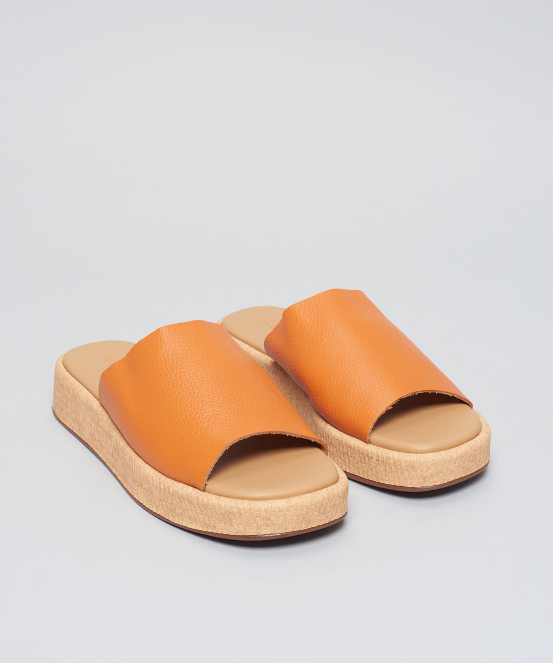 Flat Slide Rafia - Tangerina - Imagem 12
