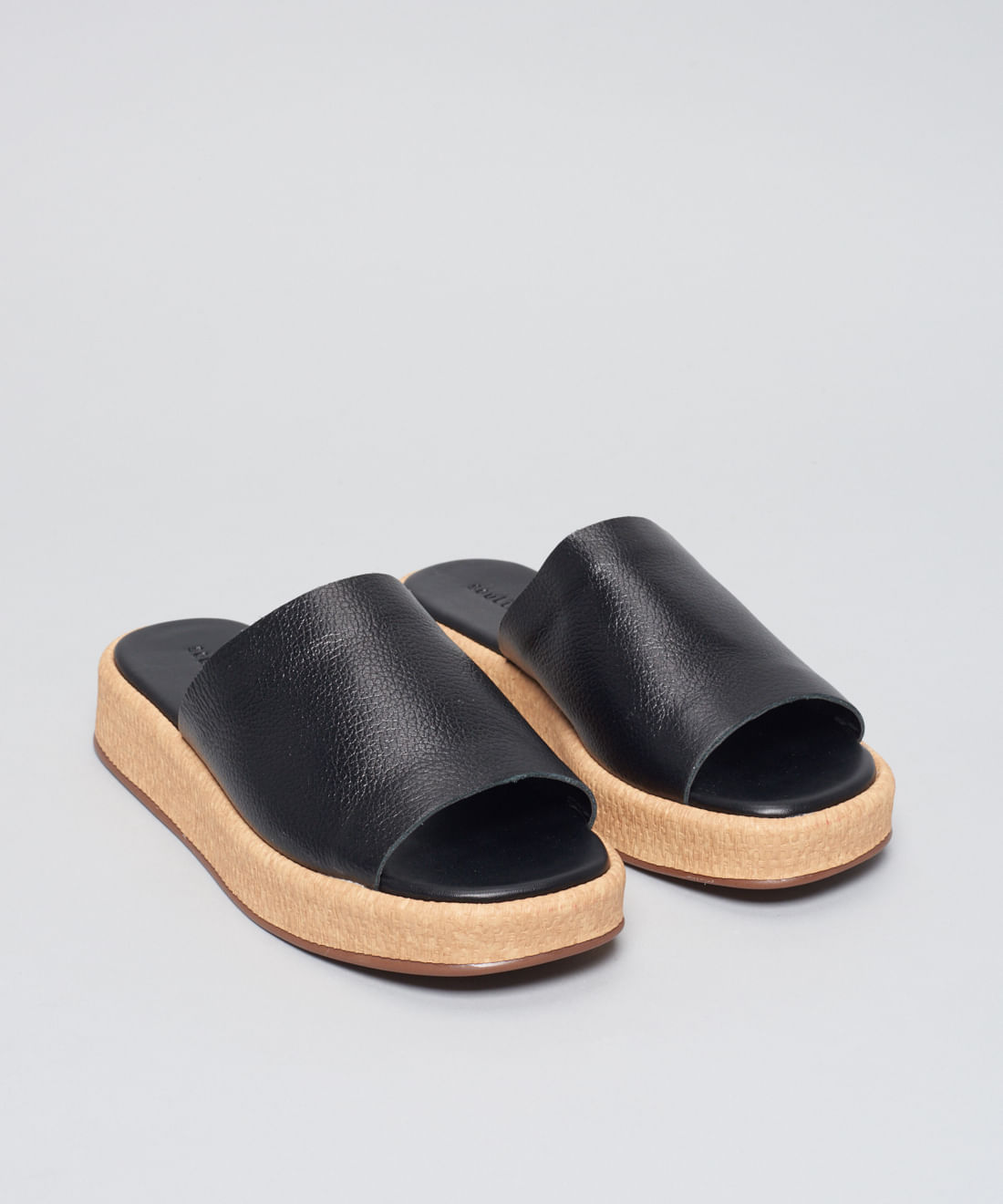 Flat Slide Rafia - Preto - Imagem 12