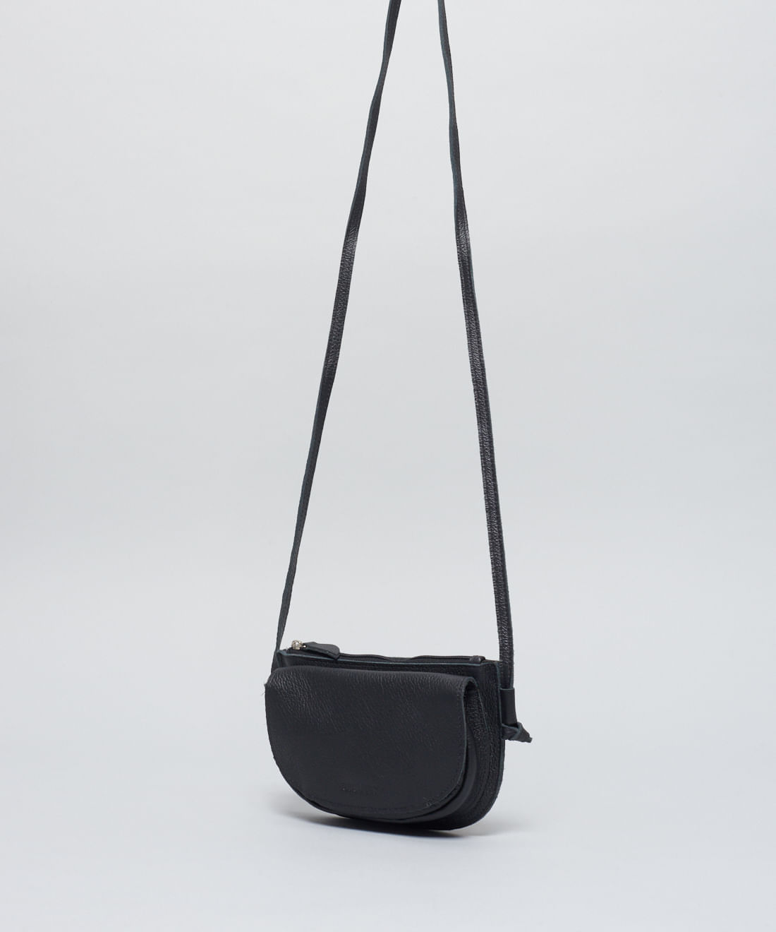 Bolsa p Couro Bella - Preto - Imagem 2