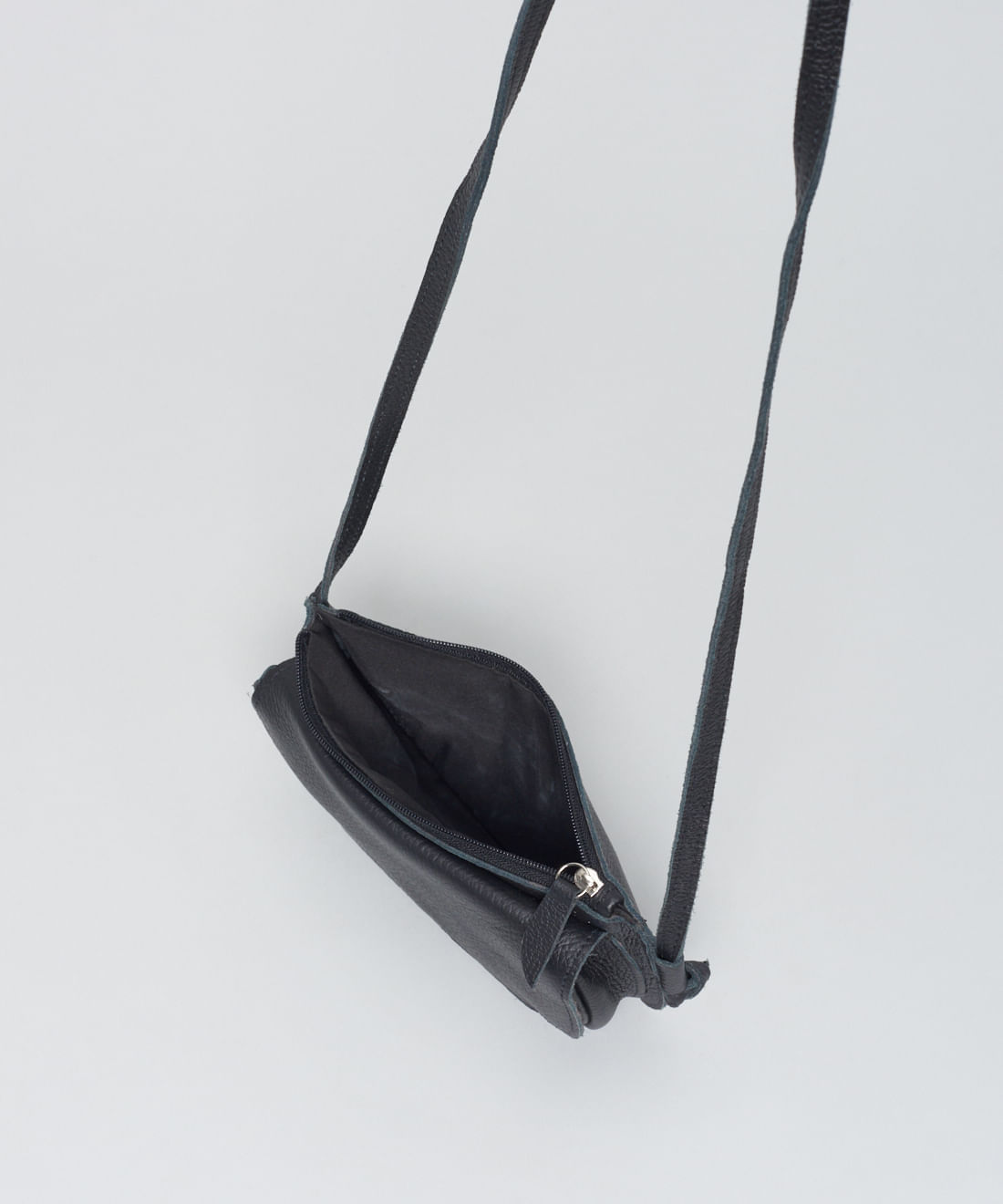 Bolsa p Couro Bella - Preto - Imagem 3