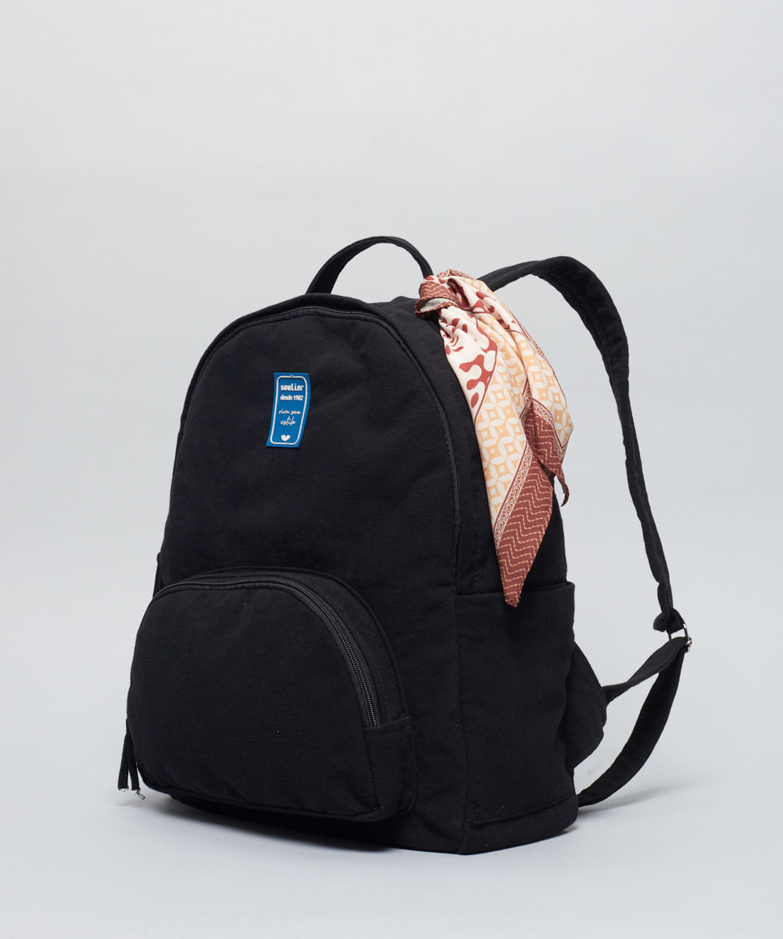 Mochila Lona Lenco - Preto - Imagem 2