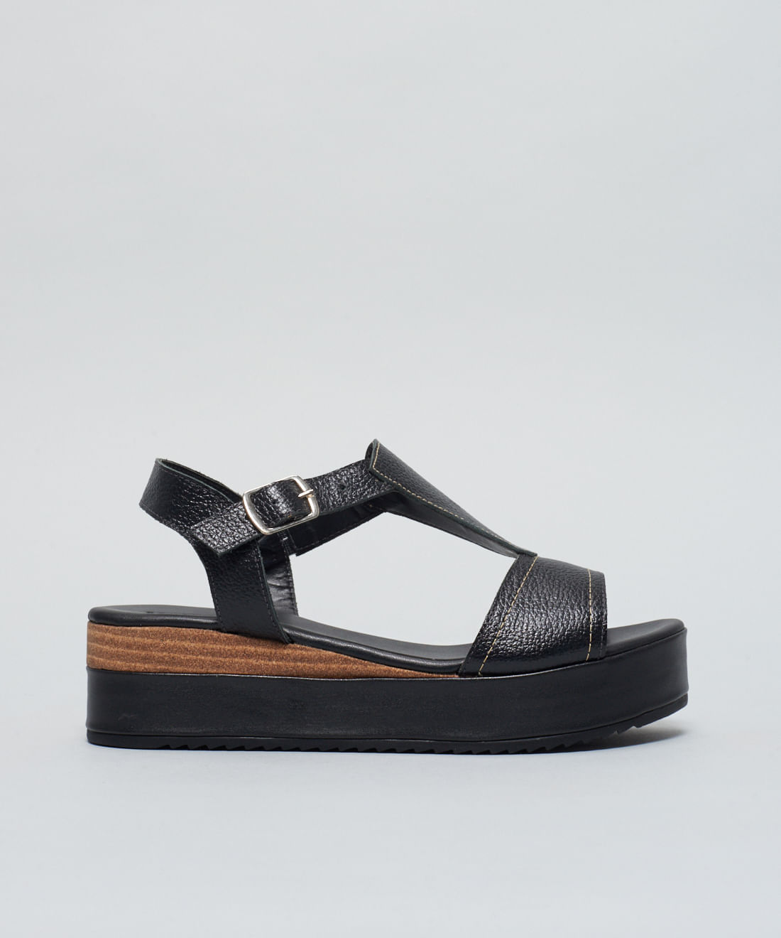 Flat Couro Gabi - Preto - Imagem 31