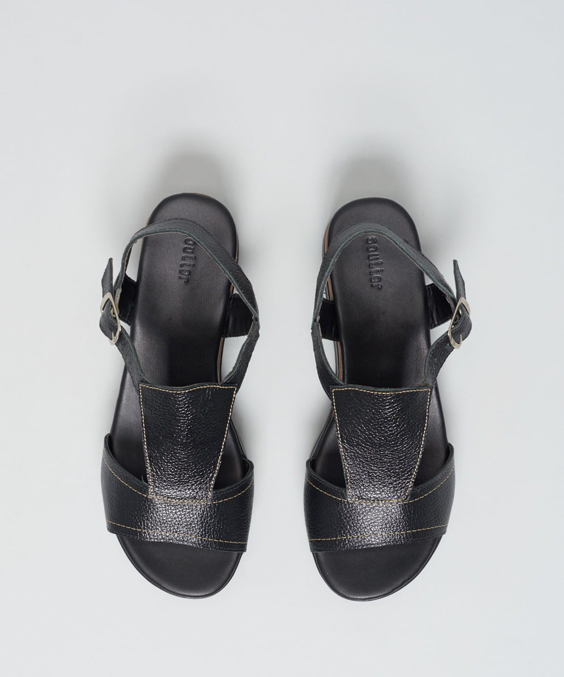 Flat Couro Gabi - Preto - Imagem 34