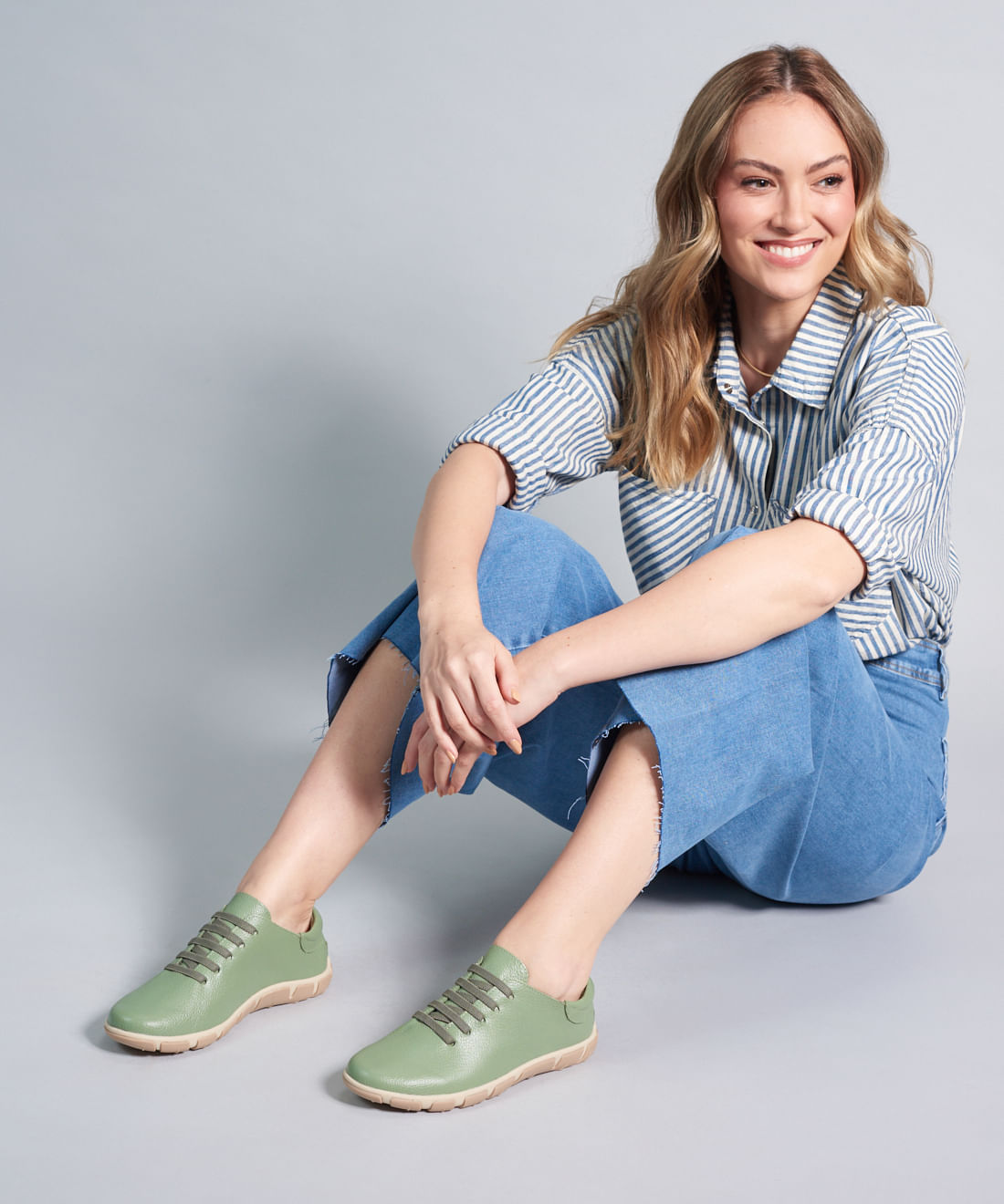 Tenis Frances Comfort - Pistache - Imagem 30