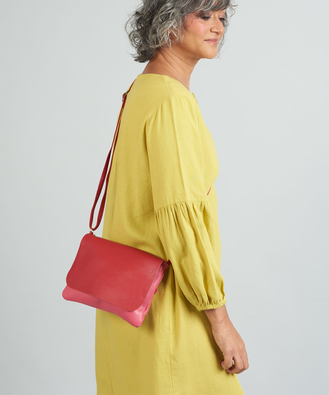 Bolsa Blues Bicolor - Vermelho - Imagem 4