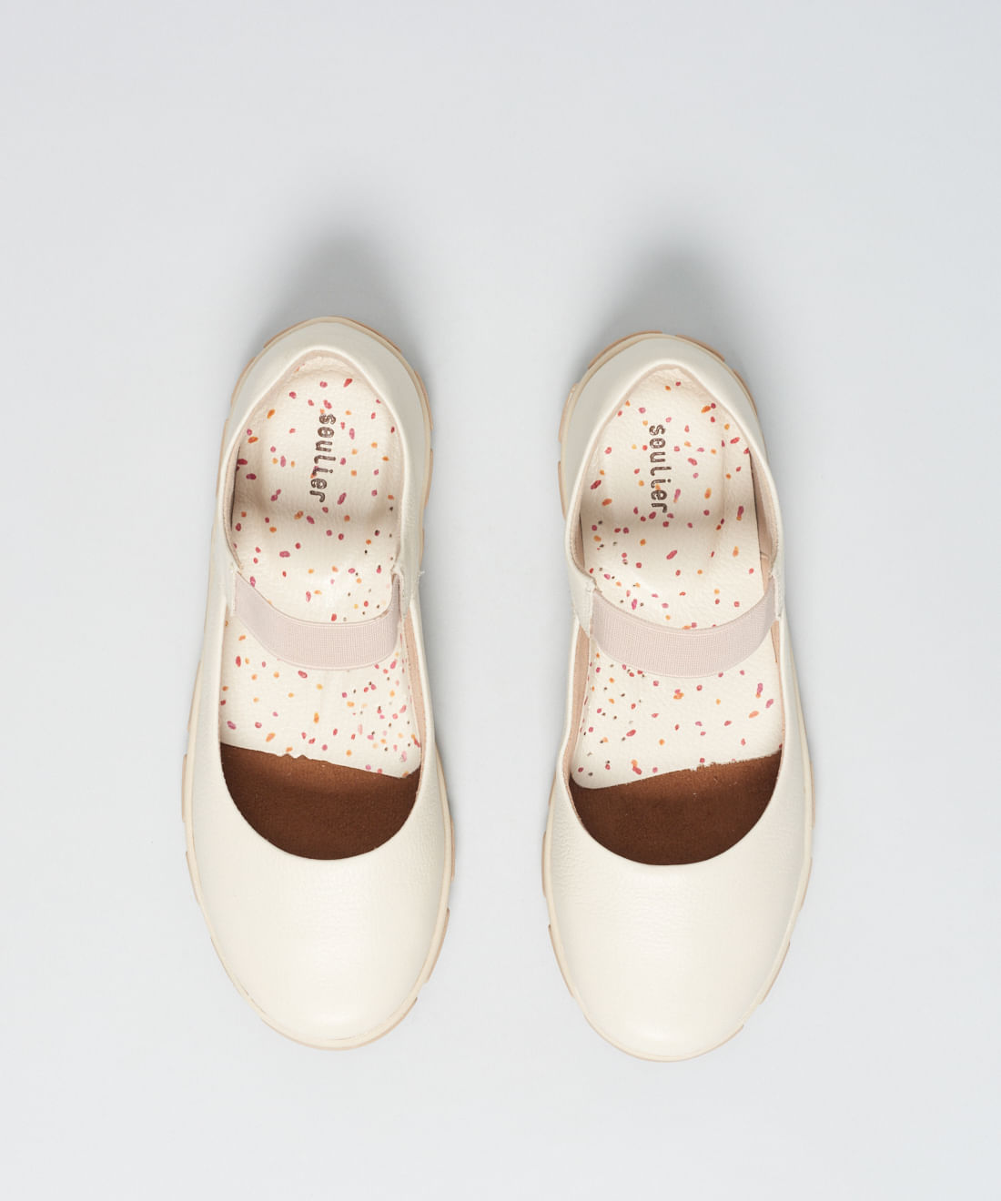 Sapatilha Frances Elastico Poazinho - Offwhite - Imagem 19