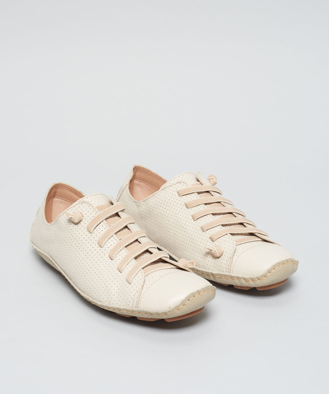 Tenis Perfuros Bicolor - Offwhite - Imagem 37