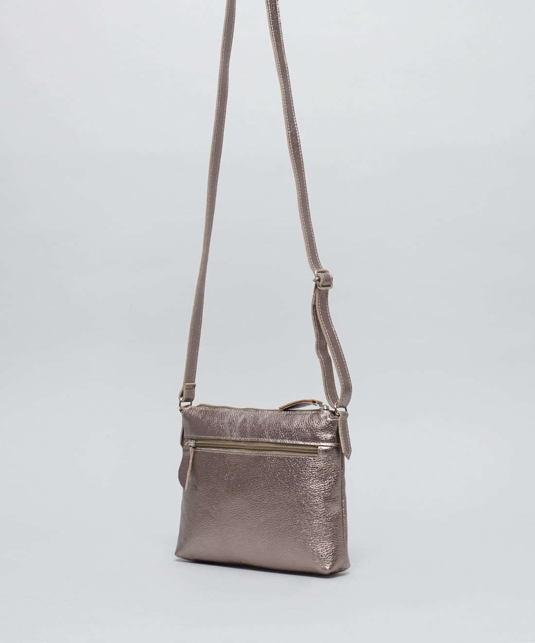 Bolsa p Couro Paula - Onix - Imagem 2