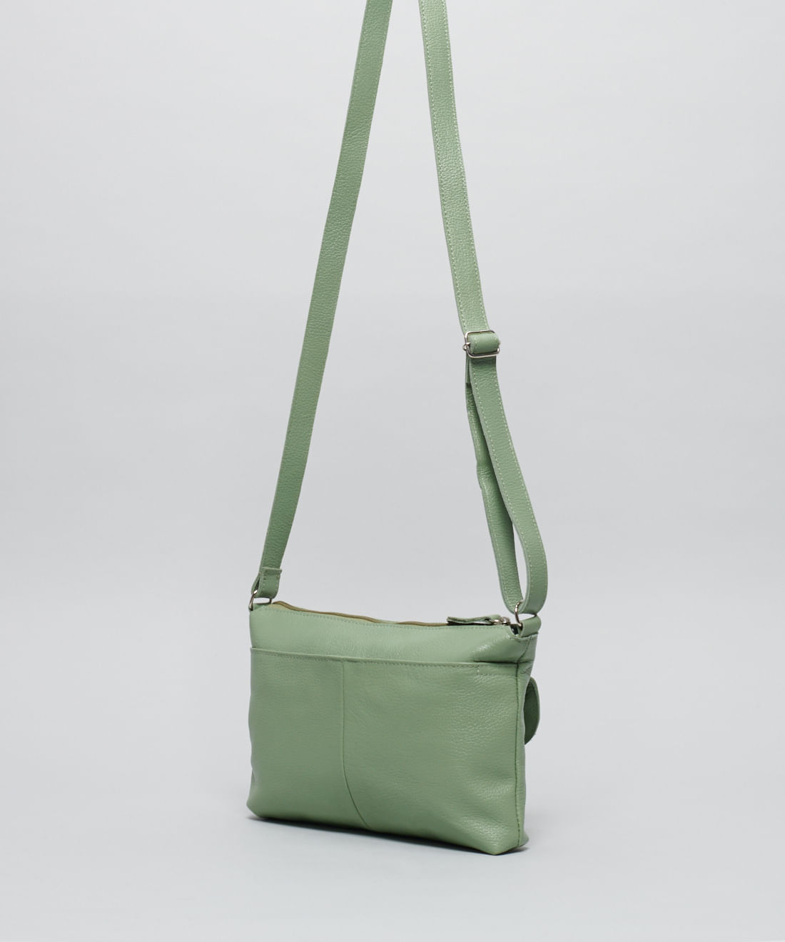 Bolsa m Couro Jordana - Pistache - Imagem 2