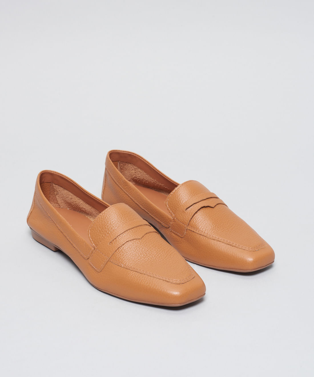Mocassim Couro Gravata - Caramelo - Imagem 22