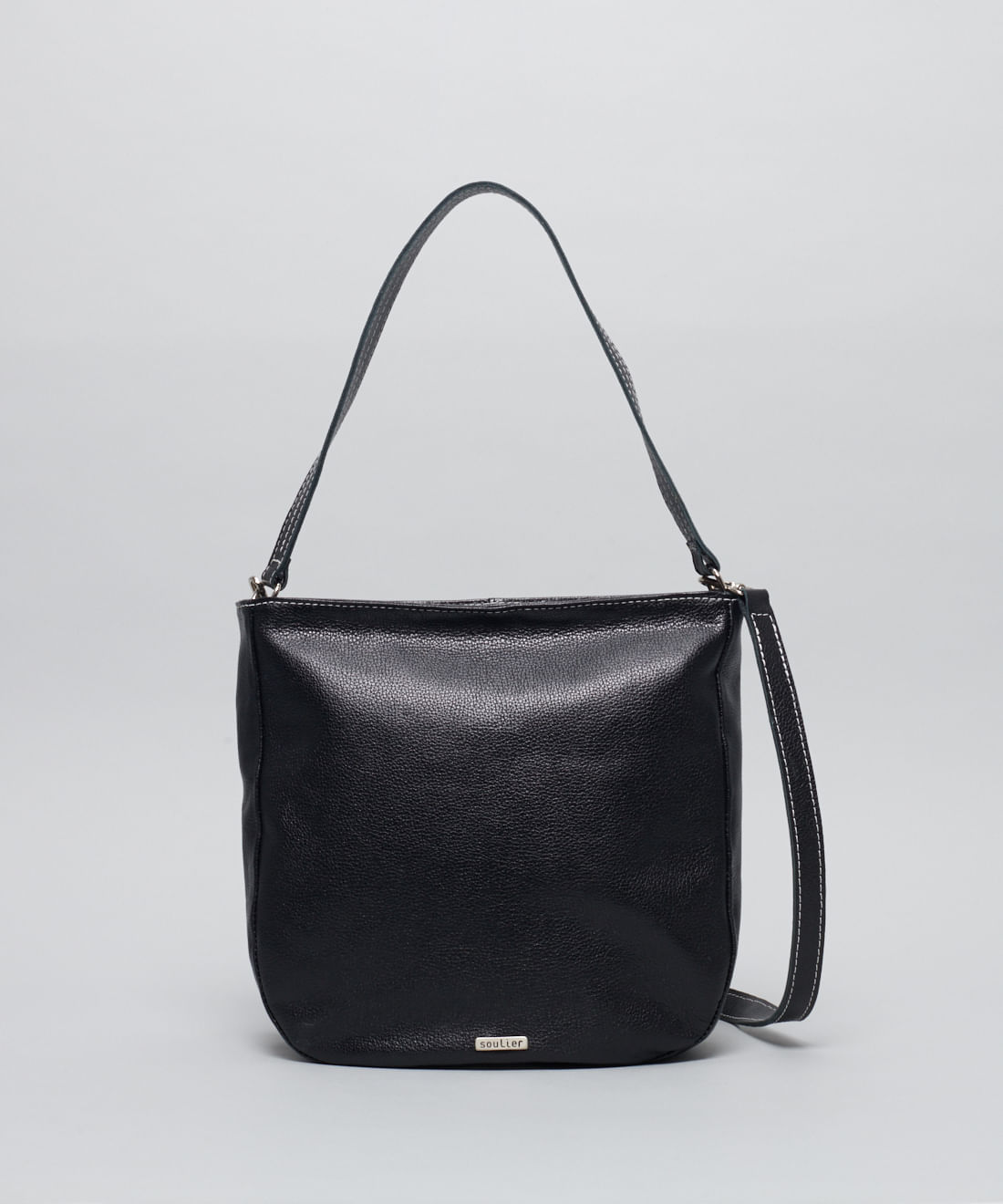 Bolsa g Couro Stella - Preto