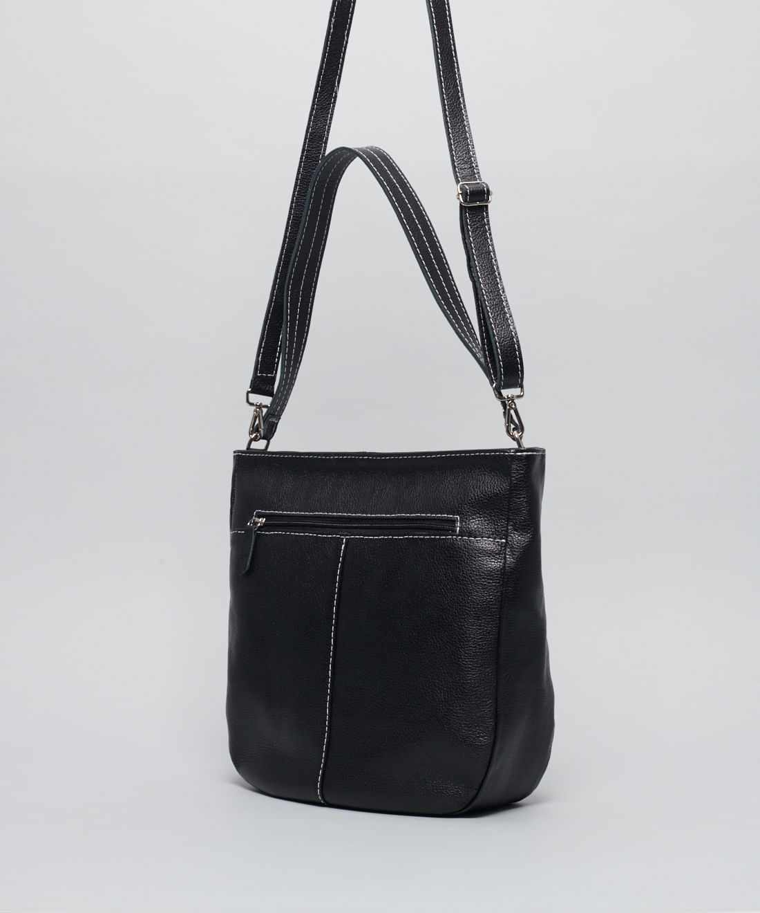 Bolsa g Couro Stella - Preto - Imagem 2