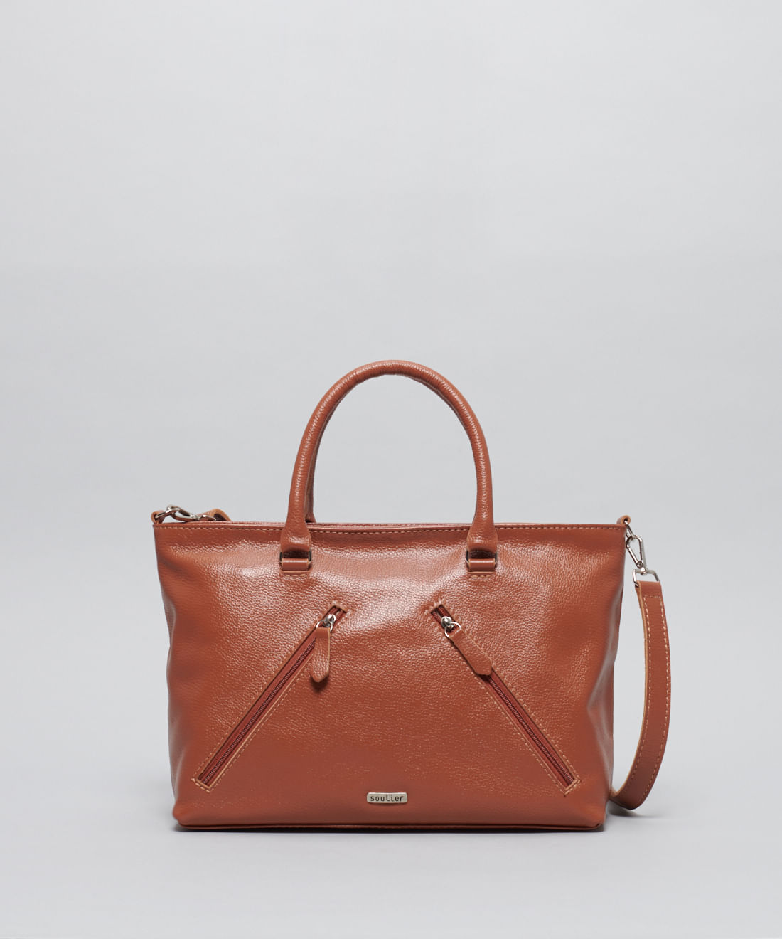 Bolsa g Couro Giovanna - Mousse