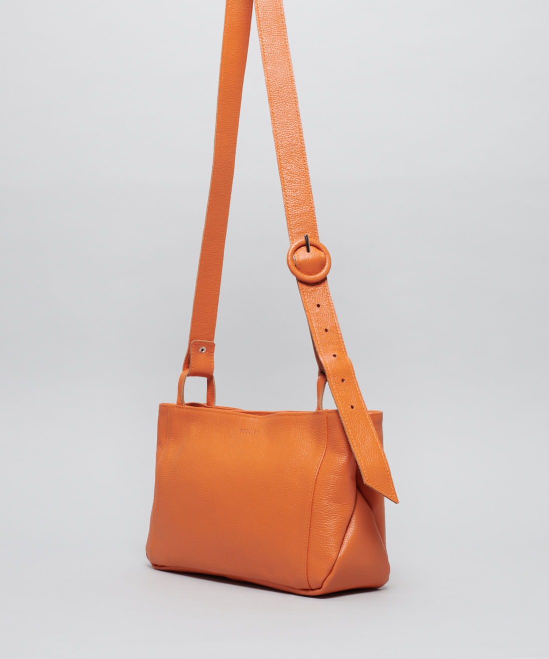 Bolsa m Fivela Basica - Tangerina - Imagem 2