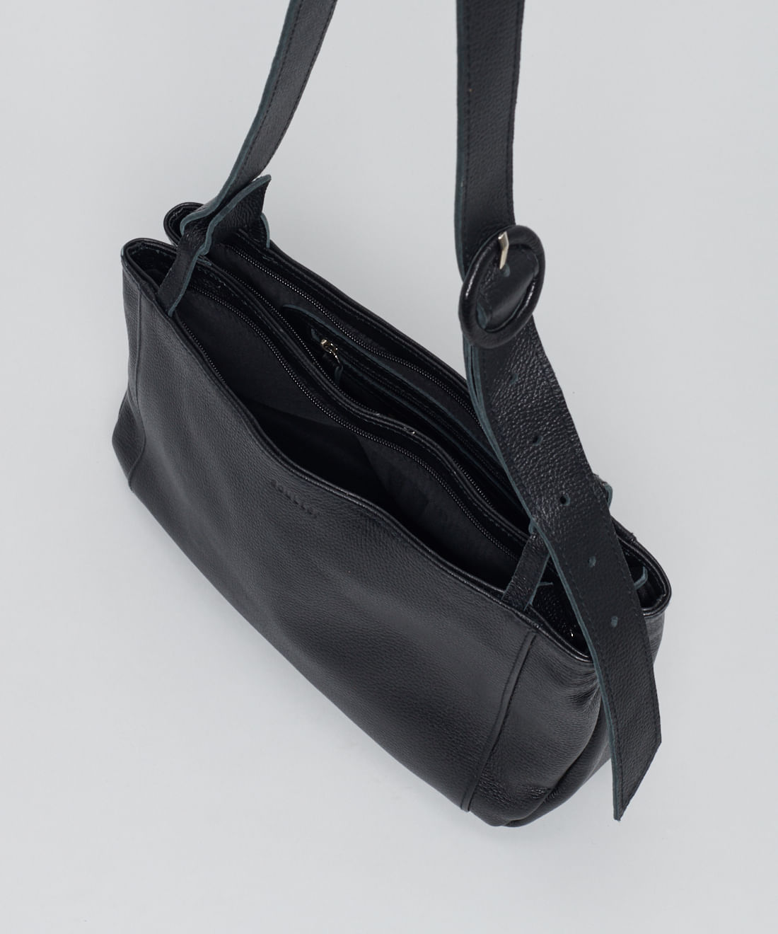 Bolsa m Fivela Basica - Preto - Imagem 3