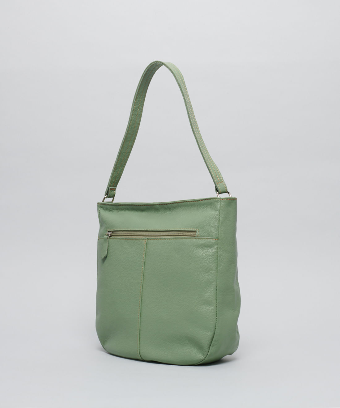 Bolsa g Couro Stella - Pistache - Imagem 3