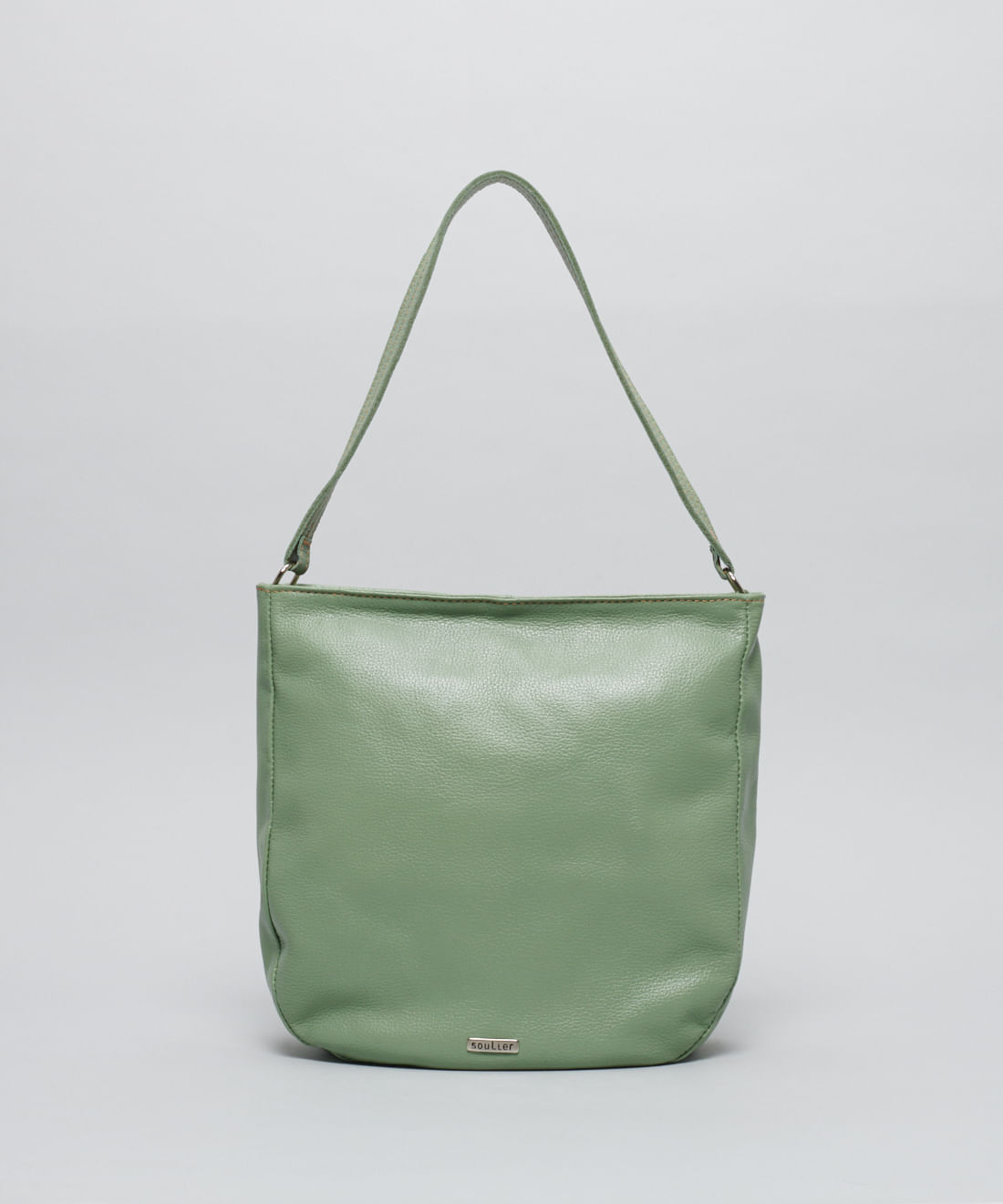 Bolsa g Couro Stella - Pistache - Imagem 4