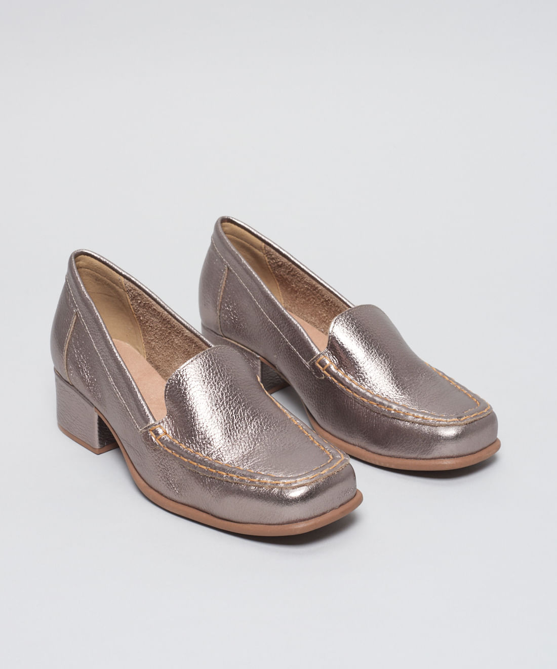 Scarpin Couro Renata - Onix - Imagem 17