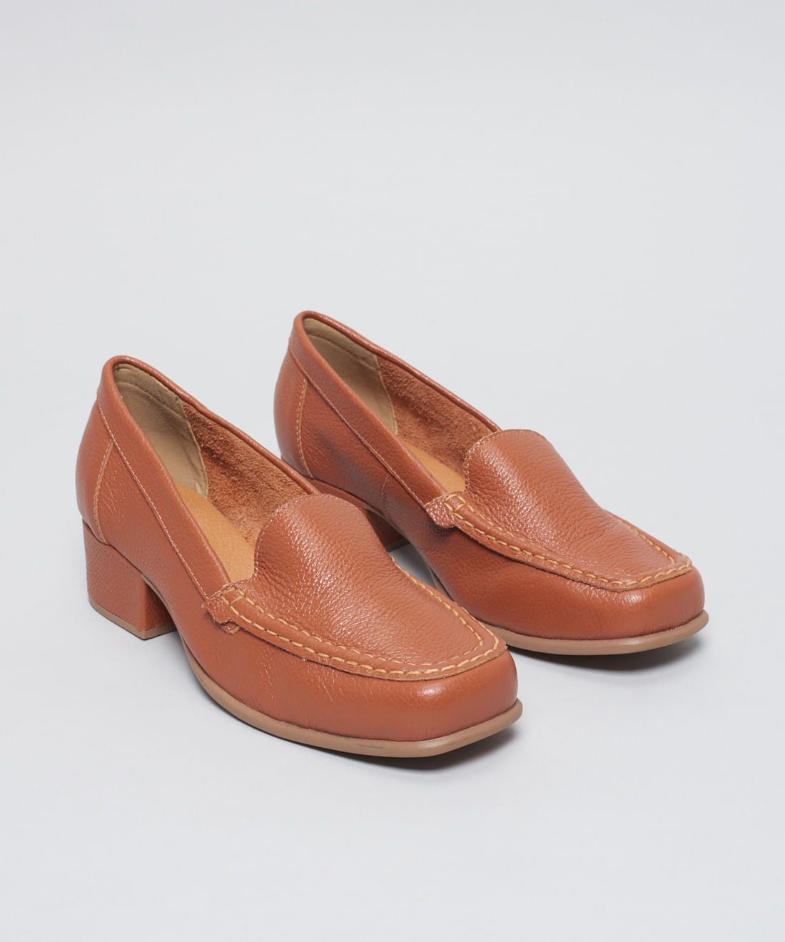 Scarpin Couro Renata - Mousse - Imagem 2