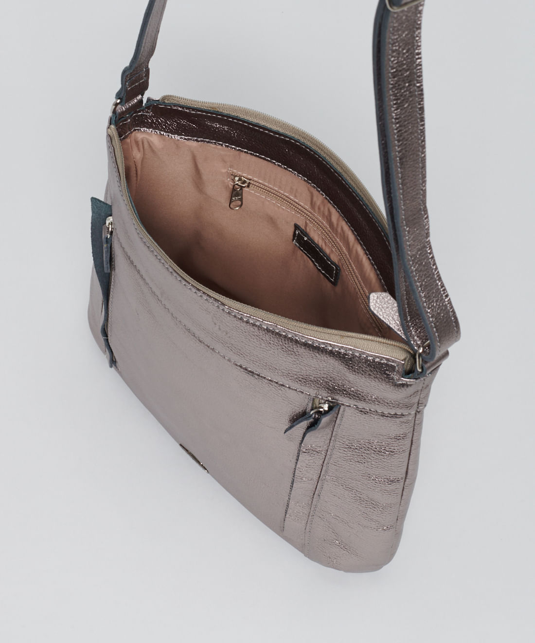 Bolsa m Couro Natalia - Onix - Imagem 3