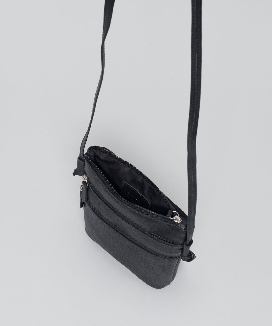 Bolsinha Duo Zip - Preto - Imagem 3