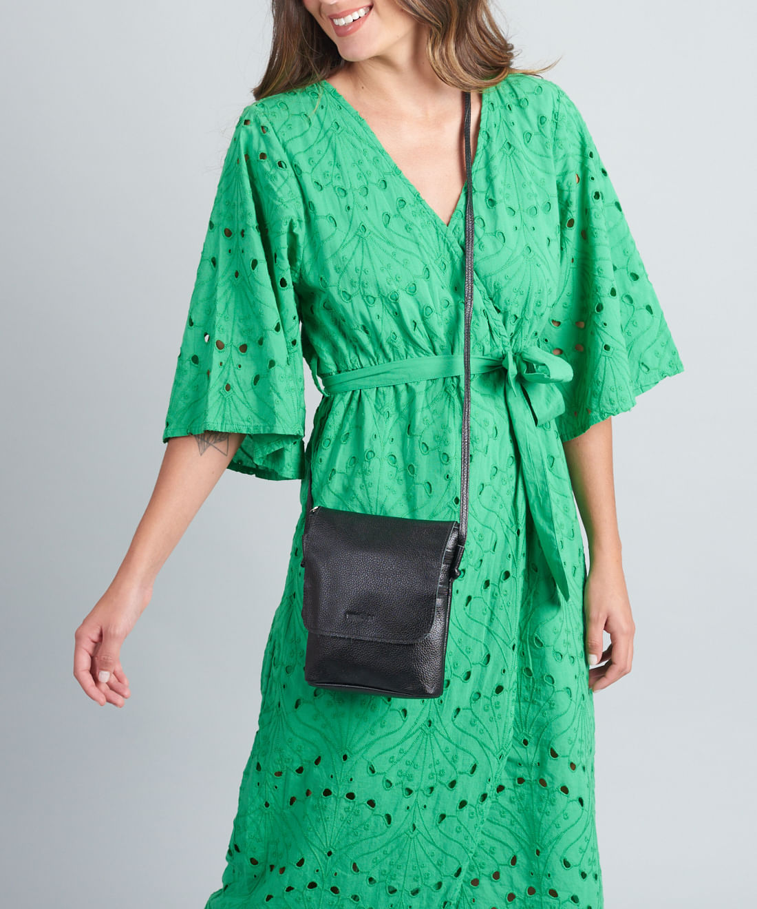 Bolsinha Duo Zip - Preto - Imagem 4