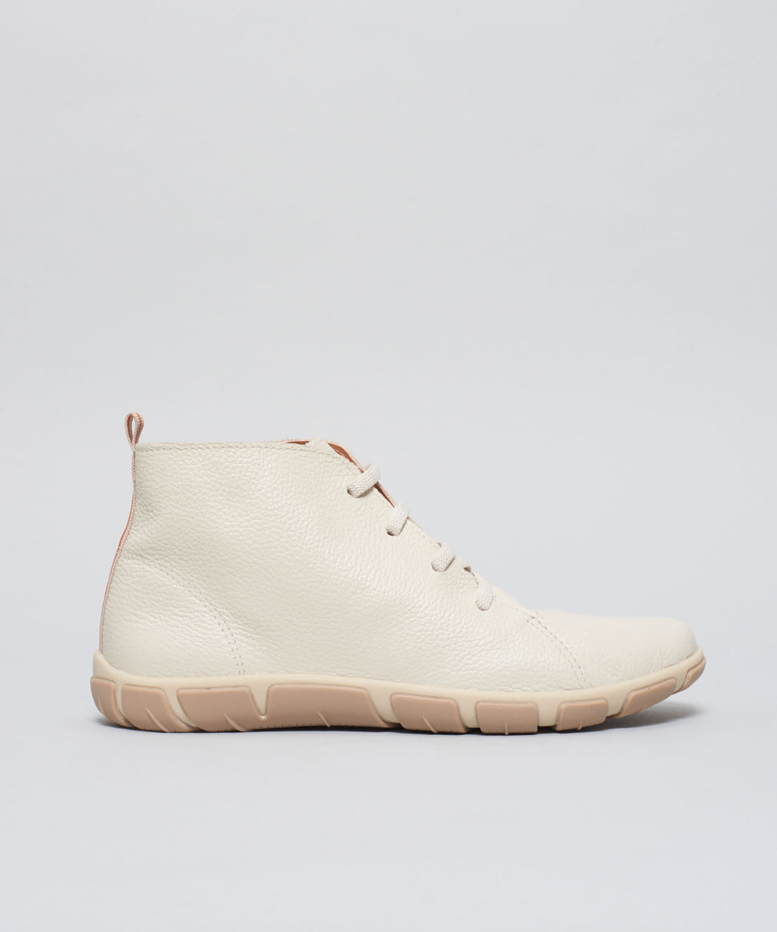 Tenis Frances Cano Medio - Off White/Aveia - Imagem 21