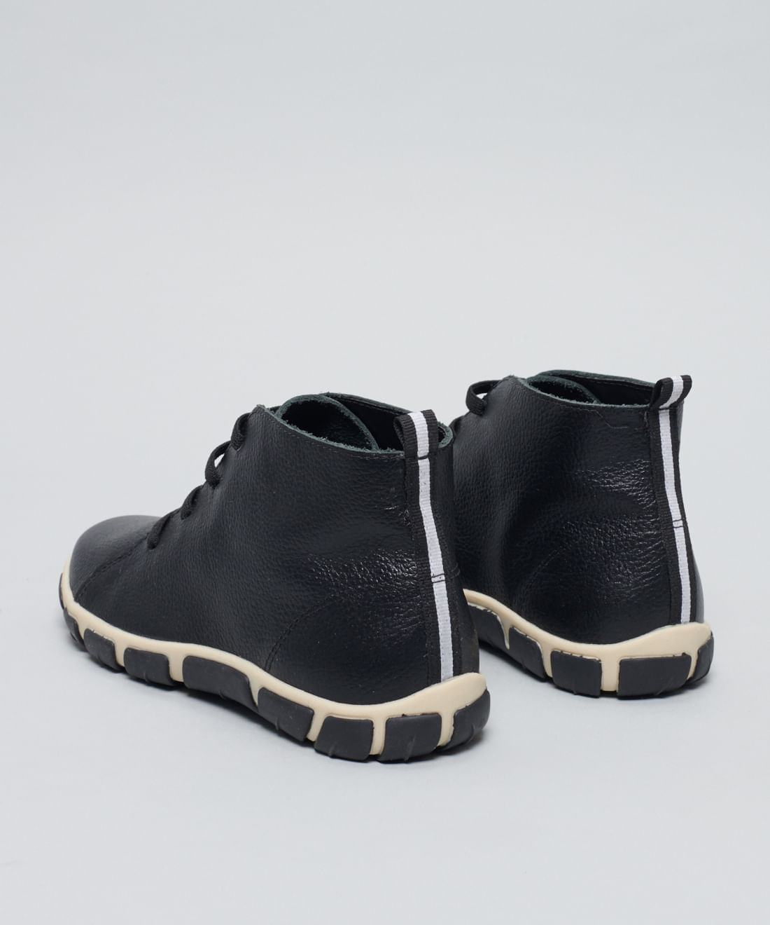 Tenis Frances Cano Medio - Preto/Off White - Imagem 38