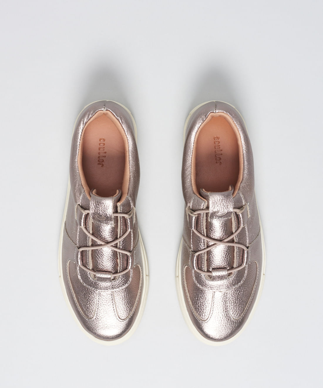 Tenis Couro Passante Elastico - Onix - Imagem 39