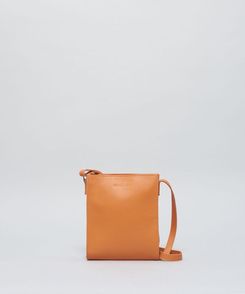 Bolsa p Couro Analu - Cenoura u - cenoura