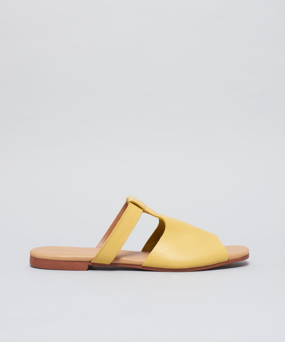 Rasteira Basica Couro Priscila - Camomila - Imagem 16