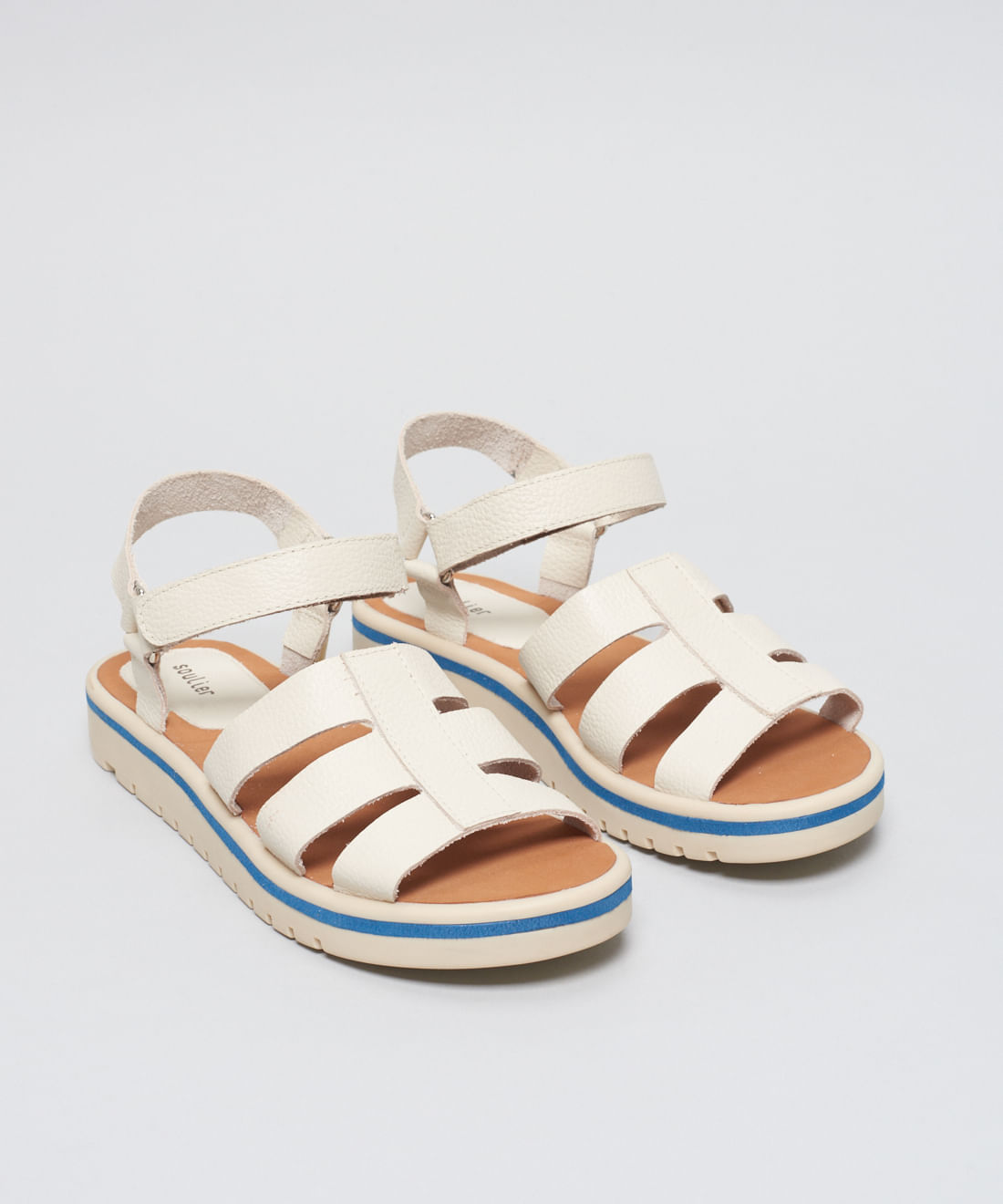 Rasteira Tratorada Isabel - Offwhite - Imagem 7