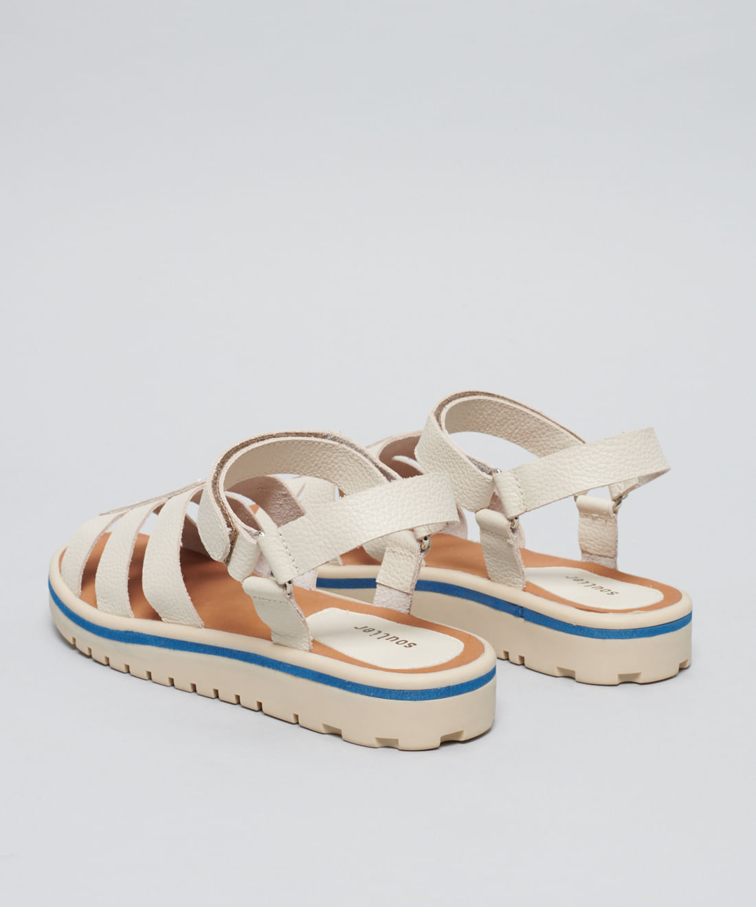 Rasteira Tratorada Isabel - Offwhite - Imagem 18