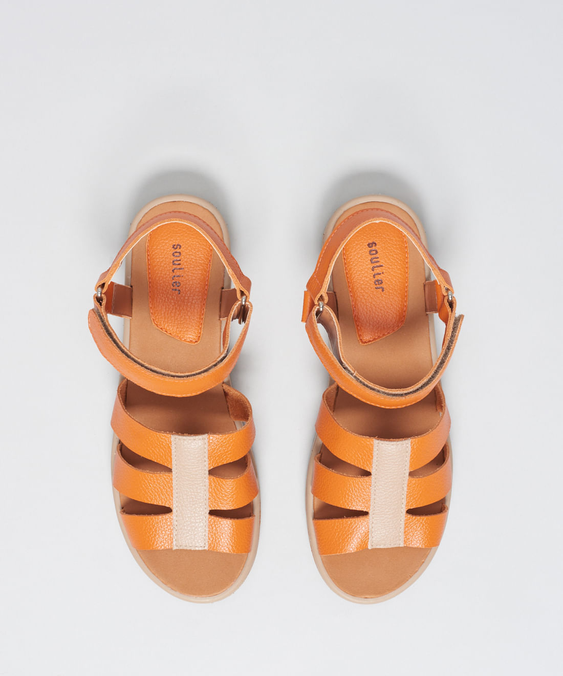 Rasteira Tratorada Isabel - Tangerina - Imagem 24