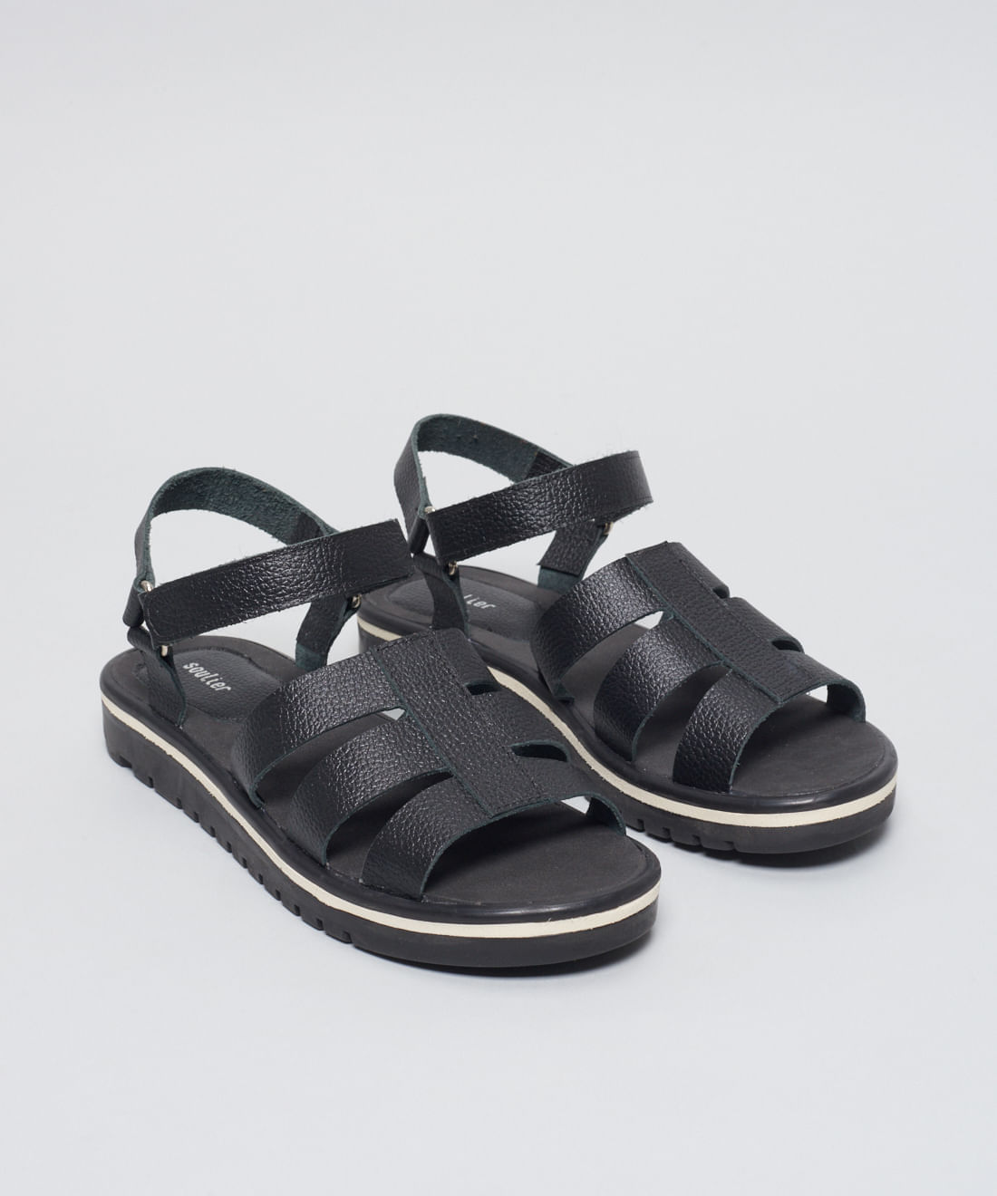 Rasteira Tratorada Isabel - Preto - Imagem 17