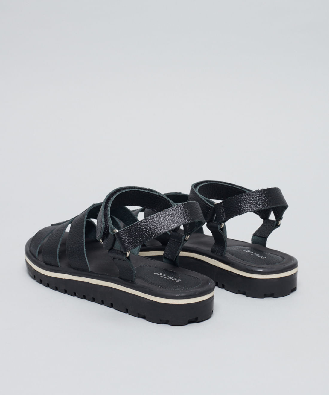 Rasteira Tratorada Isabel - Preto - Imagem 38